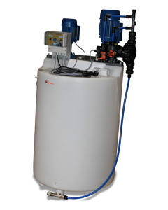 MediInject dosing unit 300L PE stationary incl control panel